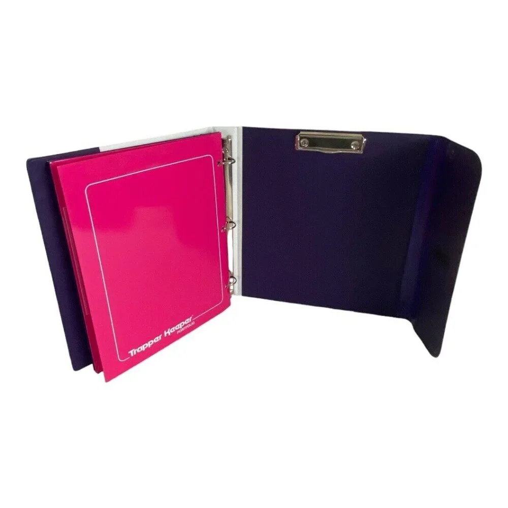 Mead Trapper Keeper Retro Vintage 80's Vibe Collection Animal Print Leopard